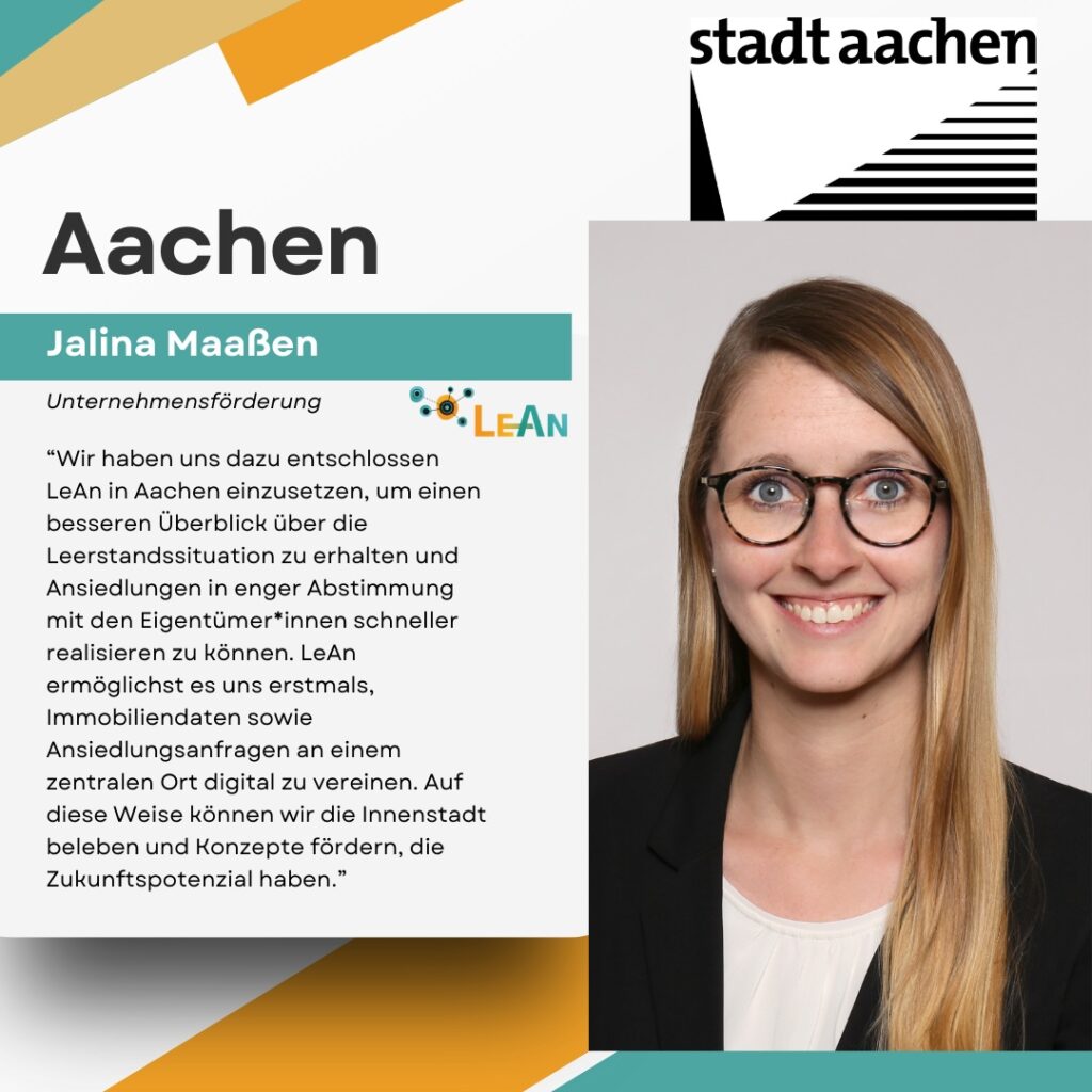 Testimonial Jalina Maaßen, Stadt Aachen